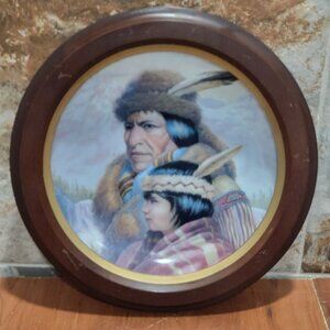 Vague Shadows The Nez Perce Nation Decorative Collector Plate by Perillo Seventh